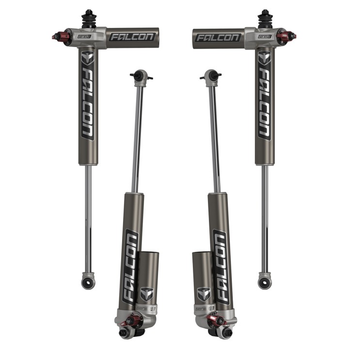 Zestaw amortyzatorów Falcon 3.3 Fast Adjust Piggyback lift 2,5-3,5'' Teraflex - Jeep Wrangler JK 07-18