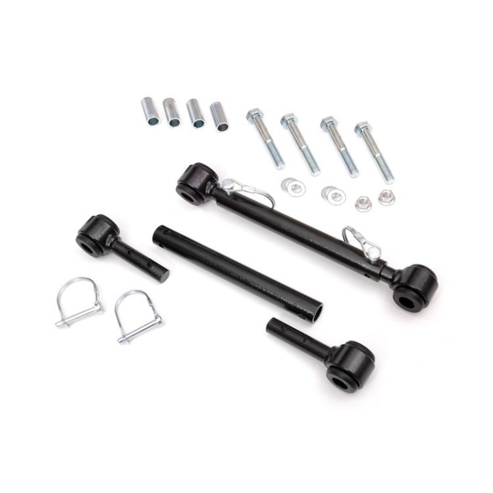 Łączniki stabilizatora tylne rozpinane Rough Country Lift 4-6" - Jeep Wrangler TJ