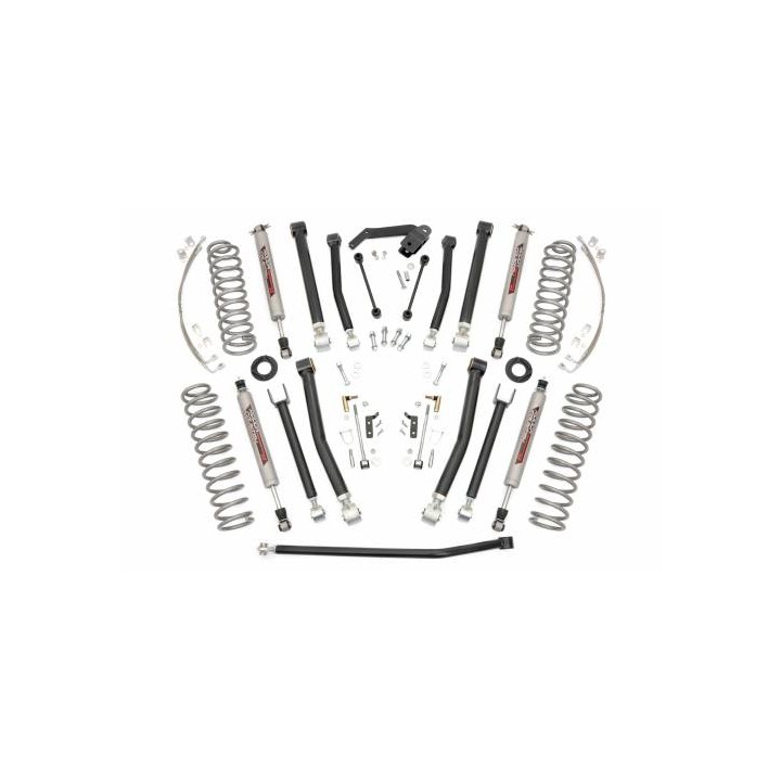 4" Rough Country X Series Lift Kit - Jeep Wrangler JK 2 drzwi