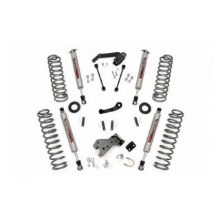 4" Rough Country Lift Kit - Jeep Wrangler JK 4 drzwi