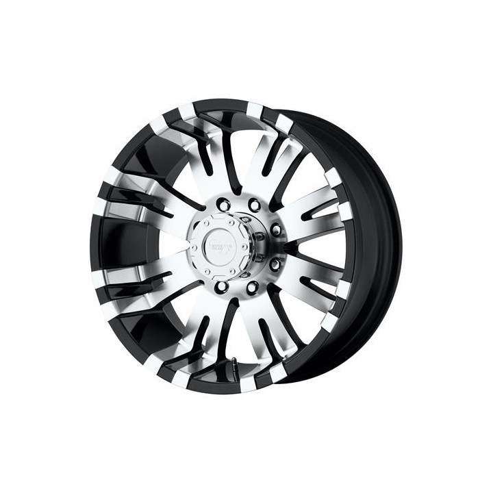 Felga Aluminiowa 9x17" 5x127 ET-6 - ProComp Model 8101 Gloss Black - Jeep Wrangler JL