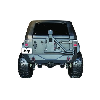 Zderzak tylny stalowy mocowanie koła GO INDUSTRIES - Jeep Wrangler JK