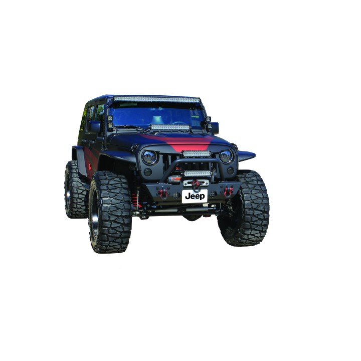 Zderzak przedni stalowy pod wyciągarkę GO INDUSTRIES - Jeep Wrangler JK