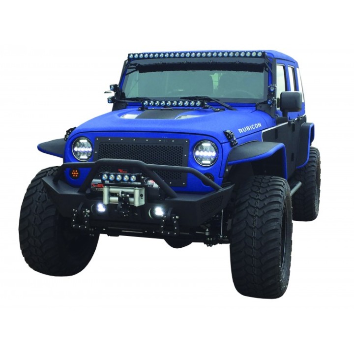 Zderzak przedni stalowy pod wyciągarkę MID GO INDUSTRIES - Jeep Wrangler JK