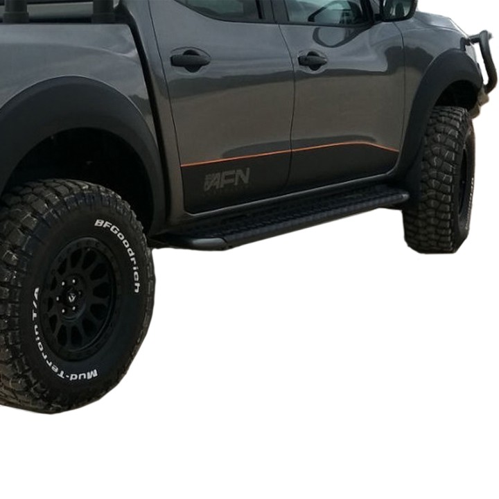 Progi, stopnie boczne AFN - Nissan Navara 15-on