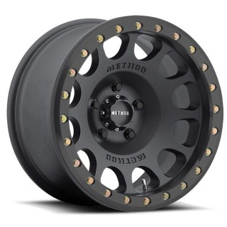 Felga Aluminiowa 9x17" 5x127 ET-38 Beadlock Black 105 Method - Jeep Wrangler JK
