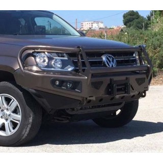 Zderzak Przedni z Bullbarem i Mocowaniem Lamp Przeciwmgłowych AFN - Volkswagen Amarok