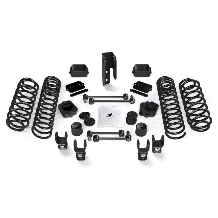 Lift Zawieszenia 2,5" z Przedłużeniami Amortyzatorów Teraflex - Jeep Wrangler JL 4 Drzwi