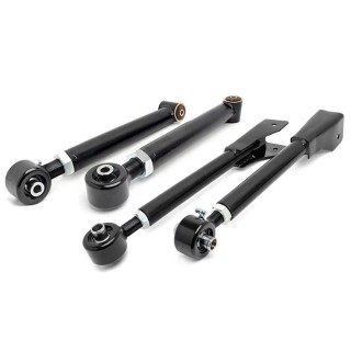 Komplet regulowanych przednich wahaczy Rough Country - Jeep Wrangler TJ LJ 97-06