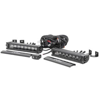Listwa LED Cree 8" Black Series Pojedyncza White DRL Rough Country