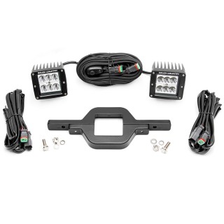 Mocowanie lamp LED Chrome Series do haka holowniczego Rough Country