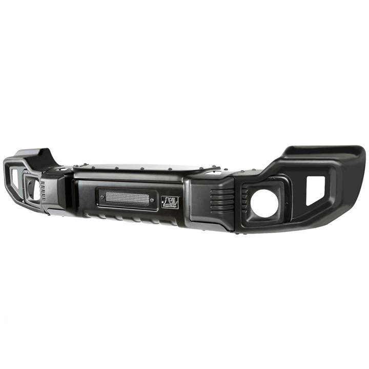 Front steel bumper Spartacus with bull bar and winch plate OFD - Jeep Wrangler JL