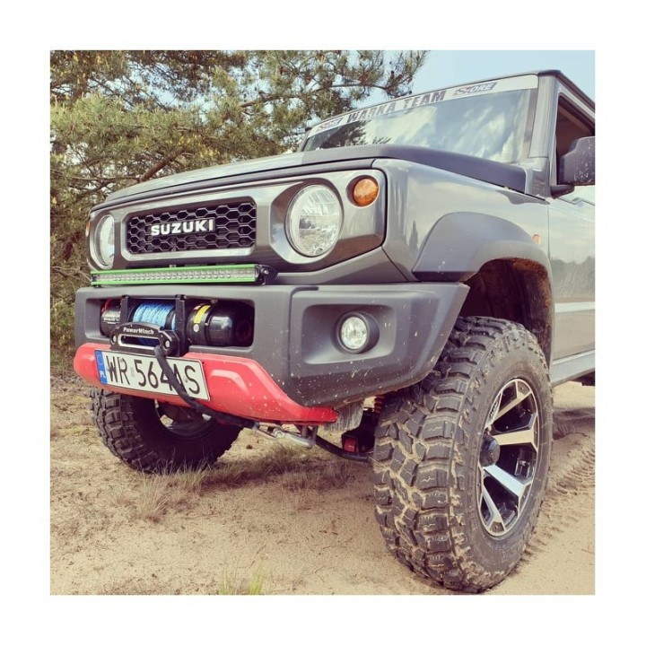 SUZUKI JIMNY 2018- PŁYTA MONTAŻOWA WYCIĄGARKI 12000LBS GÓRNA