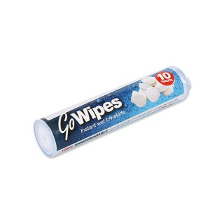 Skompresowane chusteczki turystyczne Go Wipes