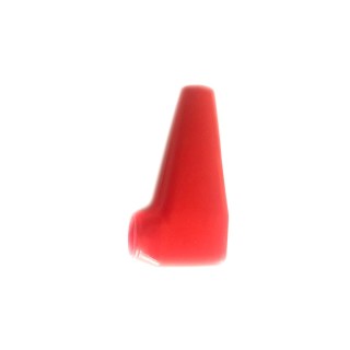 kapturek na przewody wyciągarki fajka czerwona  16x35x68mm