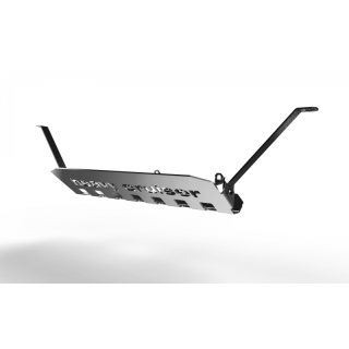 OSŁONA TŁUMIKA TYLNEGO JEEP RENEGADE 2014-2018 ALUMINIOWA