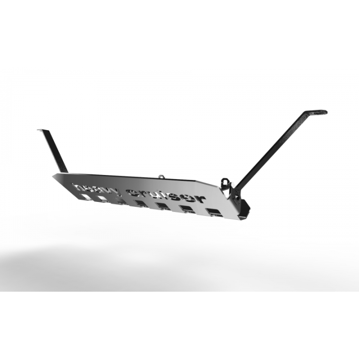 OSŁONA TŁUMIKA TYLNEGO JEEP RENEGADE 2014-2018 ALUMINIOWA