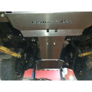 OSŁONA SKRZYNI BIEGÓW I REDUKTORA OFFROAD TOYOTA LAND CRUISER J 120 J 125 2003-2009 V6 ALUMINIOWA