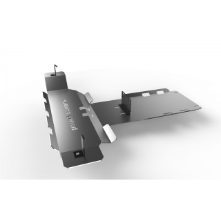 OSŁONA SKRZYNI BIEGÓW I REDUKTORA OFFROAD TOYOTA LAND CRUISER J 120 J 125 2003-2009 D4D ALUMINIOWA