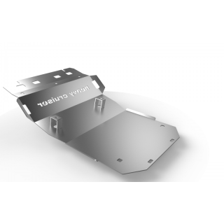 OSŁONA CHŁODNIC, SILNIKA I PRZEDNIEGO MOSTU OFFROAD TOYOTA LAND CRUISER J 120 J 125 2003-2009 ALUMINIOWA
