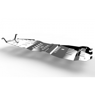 Komplet osłon ( 3 szt. ) układu napędowego SPORT Suzuki Grand Vitara II 2005-2014 aluminiowy