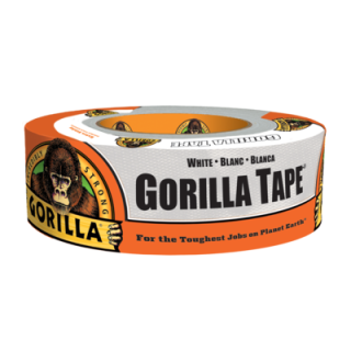 BIAŁA TAŚMA GORILLA 10MX48MM MOCNA WODOODPORNA