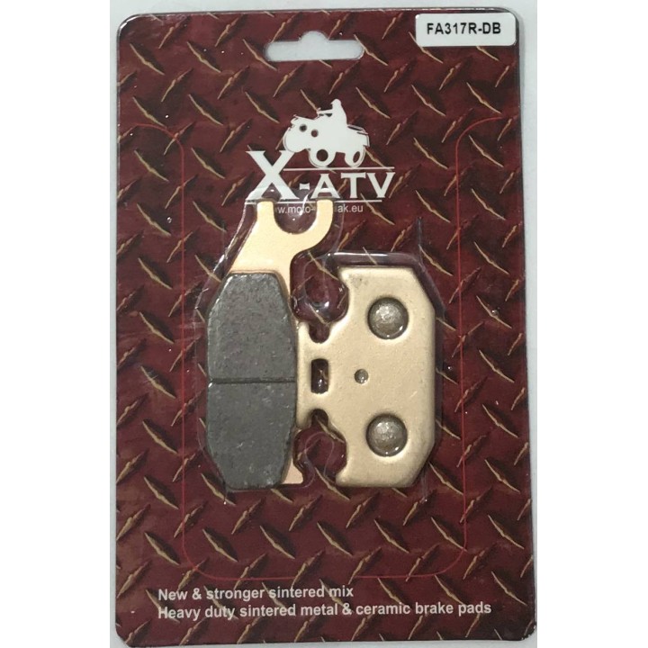 Klocki hamulcowe can-am outlander renegade 400 500 650 800 06-11 FA317R DB2380