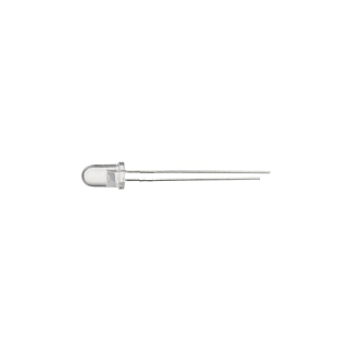 LED 3mm czerwono-pomarańczowy