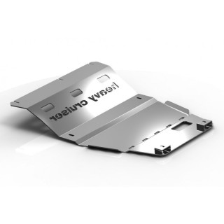 Osłona silnika i przedniego mostu STANDARD Jeep Commander XK XH 2005-2011 aluminiowa