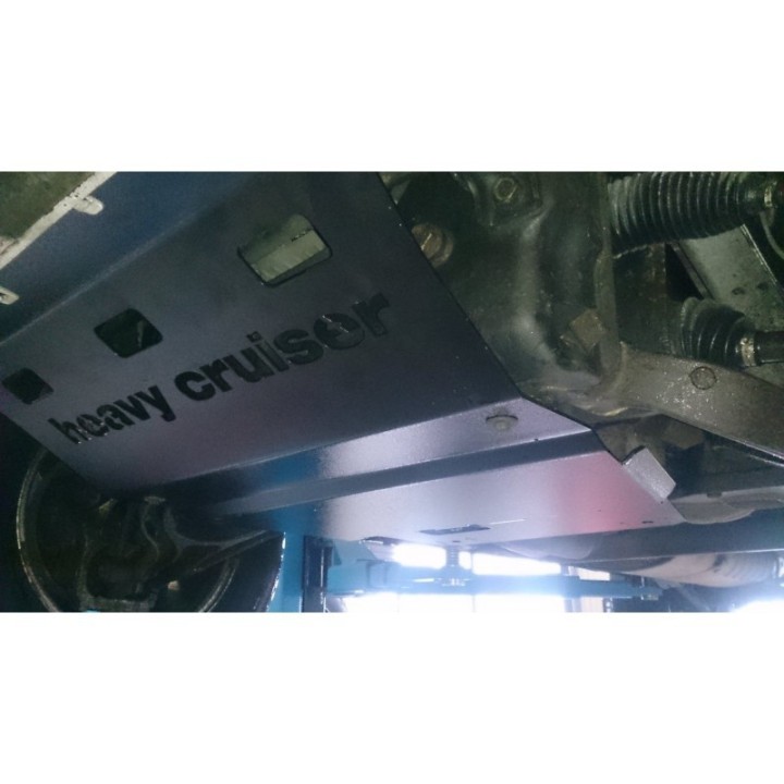 Osłona silnika i przedniego mostu STANDARD Jeep Commander XK XH 2005-2011 aluminiowa