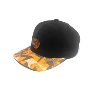 SnapBack Czapka z dazkiem Orange Camo