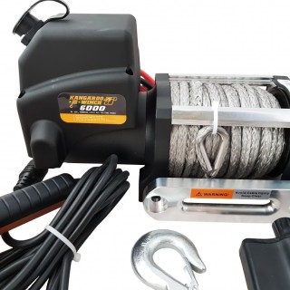 Wyciągarka Kangaroowinch K6000E PW6000 2722kg lina syntetyczna