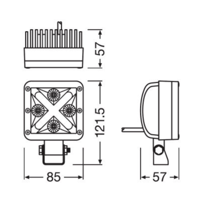 Osram LED Cube 20W 1250lm IP67 121x85x57