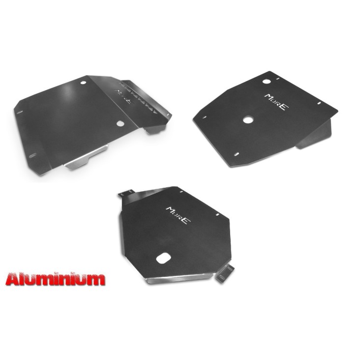 Zestaw aluminiowych osłon podwozia MorE 4x4 - Mitsubishi L200 / Fiat Fullback 15+