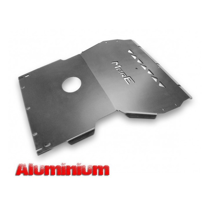 Aluminiowa przednia osłona podwozia, silnika - Toyota Land Cruiser 90 / 95 do zderzaka Z012