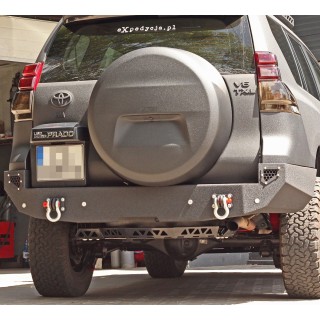 Zderzak tylny stalowy MorE 4x4 do Toyota Land Cruiser 150 long