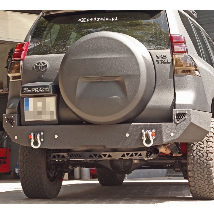 Zderzak tylny stalowy MorE 4x4 do Toyota Land Cruiser 150 long