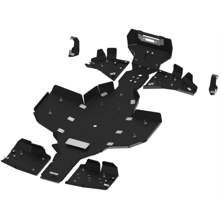 Skid plate full set (plastic)