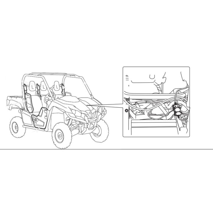 WARN HUB 103940 do AXON BEZPRZEWODOWY SYSTEM STEROWANIA DO WYCIĄGAREK AXON