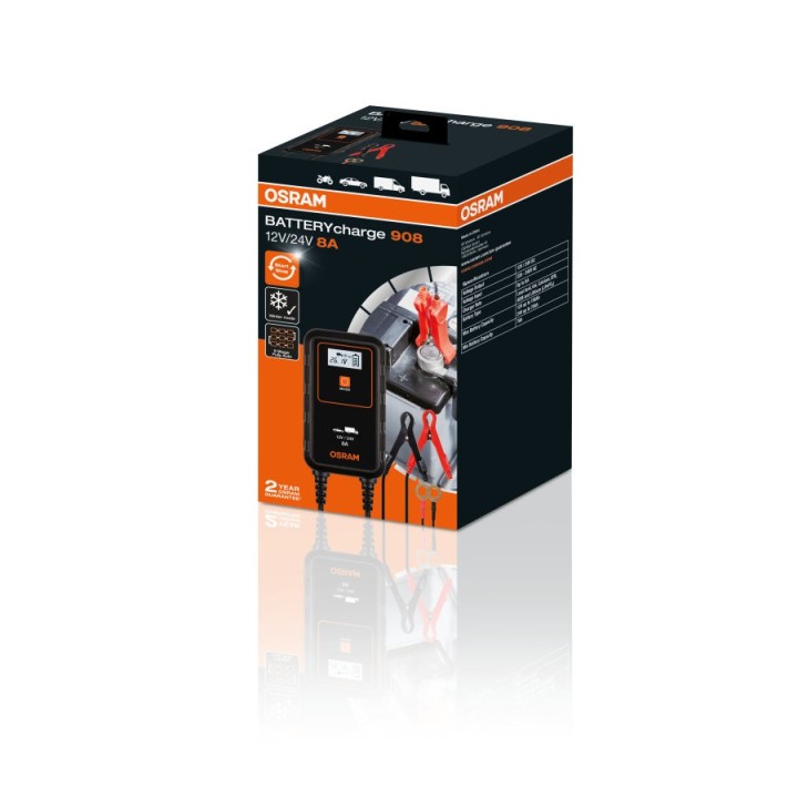 Osram BATTERYcharge 908  8A prostownik 
