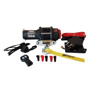 Wyciągarka Kangaroowinch K3500SR 1587kg  liną syntetyczną Powerwinch PW3500SR  12V ze sterowaniem bezprzewodowym