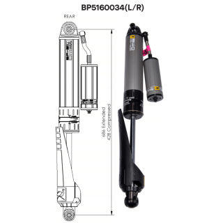 PRAWY TYLNY AMORTYZATOR OME BP-51 - JEEP WRANGLER JL