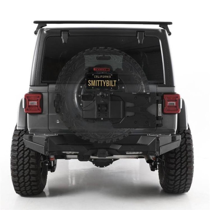 Regulowane mocowanie koła zapasowego Smittybilt Wrangler JL JLU