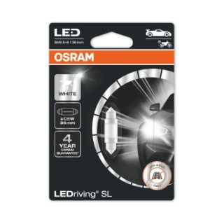 LEDriving PREMIUM Festoon  żarówka  C5W 12V 1,3W COOL WHITE 6000K