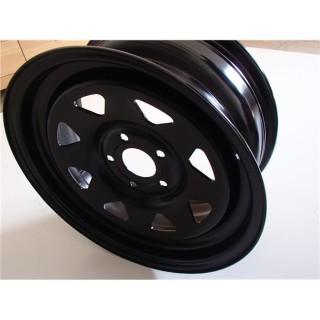 Felga stalowa czarna 17x8 ET 0 Nissan