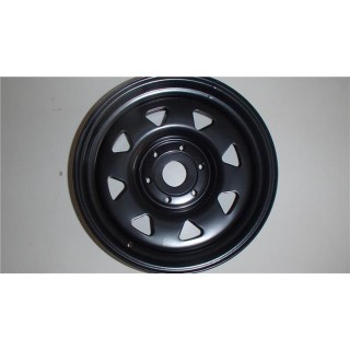 Felga stalowa czarna 16x8 ET0