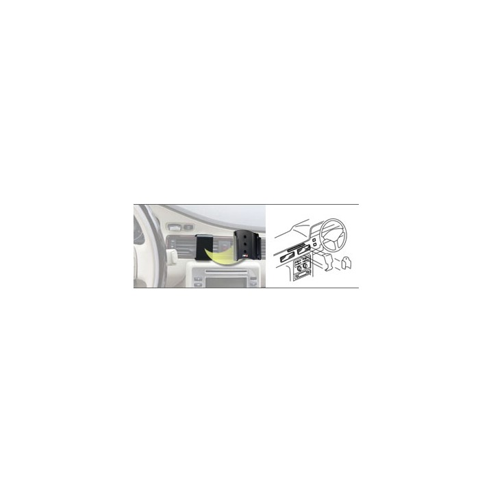 Uchwyt aktywny z kablem USB do Apple iPhone 12 Pro w futerale lub bez o wymiarach: 62-77 mm (szer.), 6-10 mm (grubość).