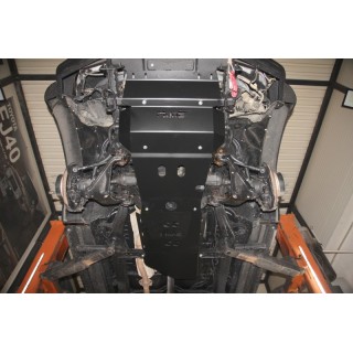 Zestaw stalowych osłon podwozia MorE 4x4 - Toyota Hilux Vigo 05-15 automat