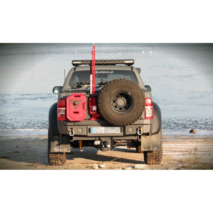 Uchwyt koła i kanistrów - Gondola MorE 4x4