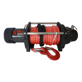 Wyciągarka XTR 13500 lbs SPEED [6130 kg] 12V Syntetyczna Sydney 28 m, 10mm